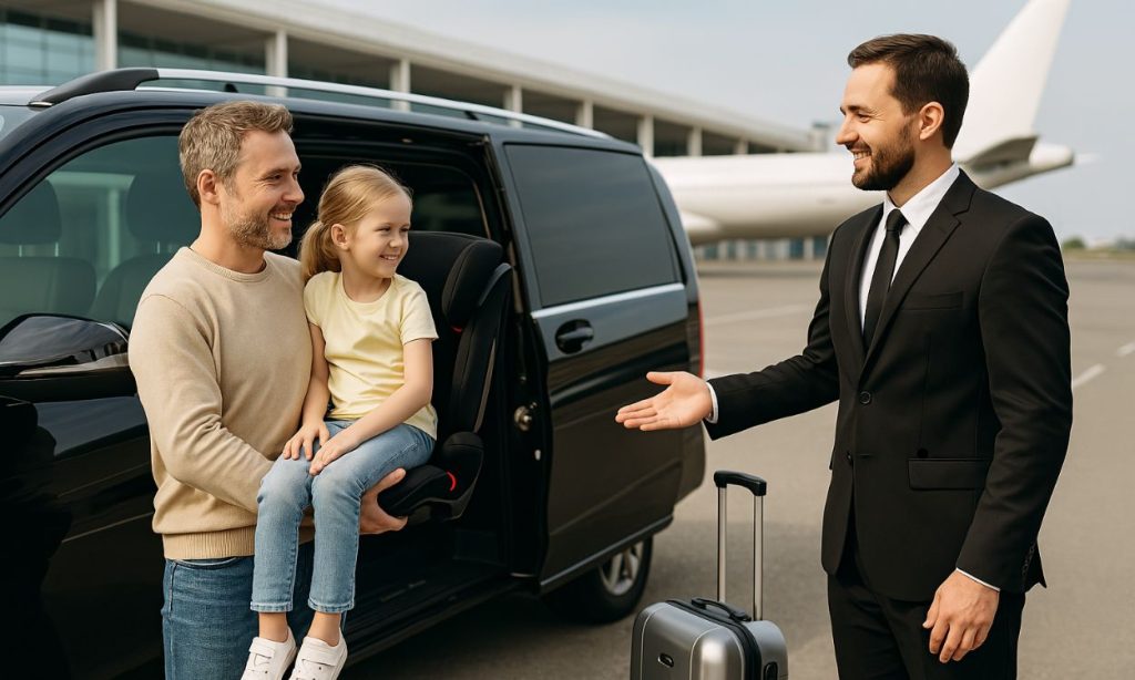 Private Marseille Provence Airport Transfer with Child Seat for Disneyland Paris